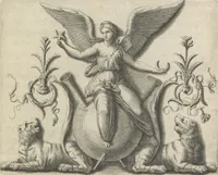 Picture 40 of 124 from Parallele de l'architectvre antiqve et de la moderne : avec vn recveil des dix principavx avthevrs qui ont écrit des cinq ordres ; sçauoir Palladio et Scamozzi, Serlio et Vignola, D. Barbaro et Cataneo, L.B. Alberti et Viola, Bvllant et De Lorme, comparez entre eux. Les trois ordres Grecs, le Doriqve, l'Ioniqve & le Corinthien, font la premiere partie de ce Traitté: Et les deux Latins, le Toscan & le Composite, en font la derniere (1650), leaf 118