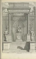 An illustration from Parallele de l'architectvre antiqve et de la moderne : avec vn recveil des dix principavx avthevrs qui ont écrit des cinq ordres ; sçauoir Palladio et Scamozzi, Serlio et Vignola, D. Barbaro et Cataneo, L.B. Alberti et Viola, Bvllant et De Lorme, comparez entre eux. Les trois ordres Grecs, le Doriqve, l'Ioniqve & le Corinthien, font la premiere partie de ce Traitté: Et les deux Latins, le Toscan & le Composite, en font la derniere (1650)