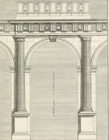 Picture 51 of 124 from Parallele de l'architectvre antiqve et de la moderne : avec vn recveil des dix principavx avthevrs qui ont écrit des cinq ordres ; sçauoir Palladio et Scamozzi, Serlio et Vignola, D. Barbaro et Cataneo, L.B. Alberti et Viola, Bvllant et De Lorme, comparez entre eux. Les trois ordres Grecs, le Doriqve, l'Ioniqve & le Corinthien, font la premiere partie de ce Traitté: Et les deux Latins, le Toscan & le Composite, en font la derniere (1650), leaf 144