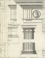 Picture 92 of 124 from Parallele de l'architectvre antiqve et de la moderne : avec vn recveil des dix principavx avthevrs qui ont écrit des cinq ordres ; sçauoir Palladio et Scamozzi, Serlio et Vignola, D. Barbaro et Cataneo, L.B. Alberti et Viola, Bvllant et De Lorme, comparez entre eux. Les trois ordres Grecs, le Doriqve, l'Ioniqve & le Corinthien, font la premiere partie de ce Traitté: Et les deux Latins, le Toscan & le Composite, en font la derniere (1650), leaf 232
