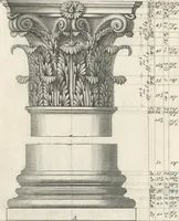 Picture 98 of 124 from Parallele de l'architectvre antiqve et de la moderne : avec vn recveil des dix principavx avthevrs qui ont écrit des cinq ordres ; sçauoir Palladio et Scamozzi, Serlio et Vignola, D. Barbaro et Cataneo, L.B. Alberti et Viola, Bvllant et De Lorme, comparez entre eux. Les trois ordres Grecs, le Doriqve, l'Ioniqve & le Corinthien, font la premiere partie de ce Traitté: Et les deux Latins, le Toscan & le Composite, en font la derniere (1650), leaf 238