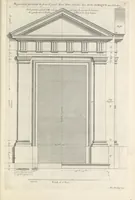 An illustration from Parallele de l'architectvre antiqve et de la moderne : avec vn recveil des dix principavx avthevrs qui ont écrit des cinq ordres ; sçauoir Palladio et Scamozzi, Serlio et Vignola, D. Barbaro et Cataneo, L.B. Alberti et Viola, Bvllant et De Lorme, comparez entre eux. Les trois ordres Grecs, le Doriqve, l'Ioniqve & le Corinthien, font la premiere partie de ce Traitté: Et les deux Latins, le Toscan & le Composite, en font la derniere (1650)