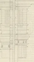 Picture 13 of 124 from Parallele de l'architectvre antiqve et de la moderne : avec vn recveil des dix principavx avthevrs qui ont écrit des cinq ordres ; sçauoir Palladio et Scamozzi, Serlio et Vignola, D. Barbaro et Cataneo, L.B. Alberti et Viola, Bvllant et De Lorme, comparez entre eux. Les trois ordres Grecs, le Doriqve, l'Ioniqve & le Corinthien, font la premiere partie de ce Traitté: Et les deux Latins, le Toscan & le Composite, en font la derniere (1650), leaf 48