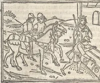 An illustration from Nouellino de Masuccio Salernitano (1503)