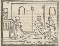 An illustration from Nouellino de Masuccio Salernitano (1503)