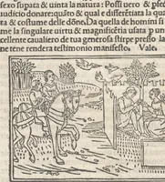 An illustration from Nouellino de Masuccio Salernitano (1503)