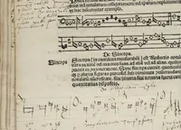 An illustration from Musica (1507)