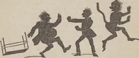Picture 8 of 26 from Gilbert's book of pantomimes, acting charades, parlor theatricals, and tableaux ... Illustrated with numerous fine engravings, showing exactly how everything should be done (1878), leaf 23