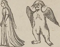 Picture 11 of 26 from Gilbert's book of pantomimes, acting charades, parlor theatricals, and tableaux ... Illustrated with numerous fine engravings, showing exactly how everything should be done (1878), leaf 37