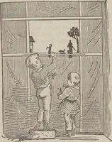 Picture 17 of 26 from Gilbert's book of pantomimes, acting charades, parlor theatricals, and tableaux ... Illustrated with numerous fine engravings, showing exactly how everything should be done (1878), leaf 44