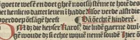 An illustration from Den spiegel van Sassen va[n] allen keyserlijken rechten (1504)