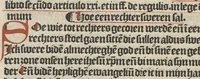 An illustration from Den spiegel van Sassen va[n] allen keyserlijken rechten (1504)