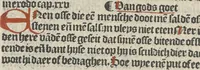 An illustration from Den spiegel van Sassen va[n] allen keyserlijken rechten (1504)