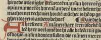 An illustration from Den spiegel van Sassen va[n] allen keyserlijken rechten (1504)