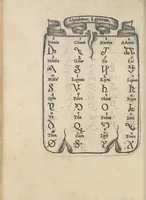 Picture 83 of 95 from Libro di M. Giouanbattista Palatino, cittadino romano, nelqual s'insegna à scriuere ogni sorte lettera, antica, et moderna, di qualunque natione, con le sue regole, et misure, et essempi : et con vn breue, et vtil discorso de le cifre (1545), leaf 109