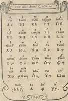 An illustration from Libro di M. Giouanbattista Palatino, cittadino romano, nelqual s'insegna à scriuere ogni sorte lettera, antica, et moderna, di qualunque natione, con le sue regole, et misure, et essempi : et con vn breue, et vtil discorso de le cifre (1545)