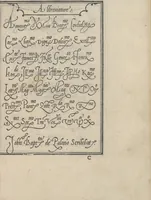 An illustration from Libro di M. Giouanbattista Palatino, cittadino romano, nelqual s'insegna à scriuere ogni sorte lettera, antica, et moderna, di qualunque natione, con le sue regole, et misure, et essempi : et con vn breue, et vtil discorso de le cifre (1545)