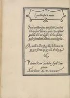 An illustration from Libro di M. Giouanbattista Palatino, cittadino romano, nelqual s'insegna à scriuere ogni sorte lettera, antica, et moderna, di qualunque natione, con le sue regole, et misure, et essempi : et con vn breue, et vtil discorso de le cifre (1545)