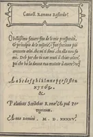 Picture 28 of 95 from Libro di M. Giouanbattista Palatino, cittadino romano, nelqual s'insegna à scriuere ogni sorte lettera, antica, et moderna, di qualunque natione, con le sue regole, et misure, et essempi : et con vn breue, et vtil discorso de le cifre (1545), leaf 40