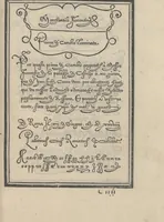 An illustration from Libro di M. Giouanbattista Palatino, cittadino romano, nelqual s'insegna à scriuere ogni sorte lettera, antica, et moderna, di qualunque natione, con le sue regole, et misure, et essempi : et con vn breue, et vtil discorso de le cifre (1545)