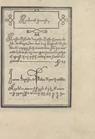 An illustration from Libro di M. Giouanbattista Palatino, cittadino romano, nelqual s'insegna à scriuere ogni sorte lettera, antica, et moderna, di qualunque natione, con le sue regole, et misure, et essempi : et con vn breue, et vtil discorso de le cifre (1545)