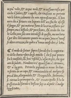 Picture 58 of 95 from Libro di M. Giouanbattista Palatino, cittadino romano, nelqual s'insegna à scriuere ogni sorte lettera, antica, et moderna, di qualunque natione, con le sue regole, et misure, et essempi : et con vn breue, et vtil discorso de le cifre (1545), leaf 80