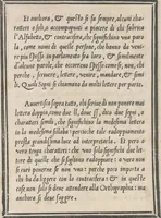 Picture 65 of 95 from Libro di M. Giouanbattista Palatino, cittadino romano, nelqual s'insegna à scriuere ogni sorte lettera, antica, et moderna, di qualunque natione, con le sue regole, et misure, et essempi : et con vn breue, et vtil discorso de le cifre (1545), leaf 89