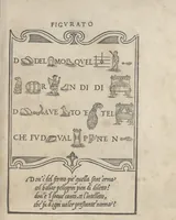 Picture 73 of 95 from Libro di M. Giouanbattista Palatino, cittadino romano, nelqual s'insegna à scriuere ogni sorte lettera, antica, et moderna, di qualunque natione, con le sue regole, et misure, et essempi : et con vn breue, et vtil discorso de le cifre (1545), leaf 98