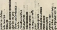 An illustration from Vocabulario para aprender franches, espannol y flaminco = Vocabulaire pour apprendre fra[n]choys, espagnol et flaming = Vocabulare om te leerene walsch, spaensch, ende vlaemsch (1520)