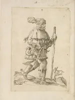 Picture 16 of 87 from Omnivm fere gentivm nostrae aetatis habitvs, nvnqvam ante hac aediti (1563), leaf 35