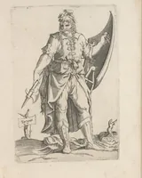 An illustration from Omnivm fere gentivm nostrae aetatis habitvs, nvnqvam ante hac aediti (1563)