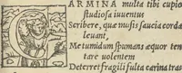 An illustration from Nic[olai] B[rontii] Car[men] ad Opt[imum] Max[imum] Fort[issimum] Invic[tissimum] et Pien[tissimum] Princ[ipem] D[omin]i Car[olum] Quin[tum] Imp[eratorum] Caes[aerem] S[emper] A[ugustem] (1541)