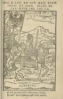 An illustration from Nic[olai] B[rontii] Car[men] ad Opt[imum] Max[imum] Fort[issimum] Invic[tissimum] et Pien[tissimum] Princ[ipem] D[omin]i Car[olum] Quin[tum] Imp[eratorum] Caes[aerem] S[emper] A[ugustem] (1541)