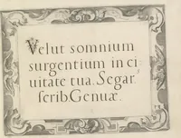 Picture 24 of 24 from Dell' idea dello scriuere. Intagliata per Epifanio dal Fiano l'anno 1607 (1624), leaf 100