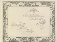 An illustration from Dell' idea dello scriuere. Intagliata per Epifanio dal Fiano l'anno 1607 (1624)