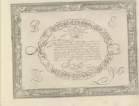 An illustration from Dell' idea dello scriuere. Intagliata per Epifanio dal Fiano l'anno 1607 (1624)