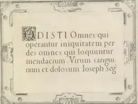 Picture 23 of 24 from Dell' idea dello scriuere. Intagliata per Epifanio dal Fiano l'anno 1607 (1624), leaf 98