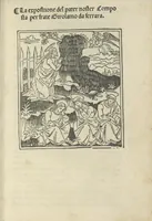 An illustration from La expositione del Pater Noster, (1490)