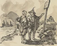 An illustration from Quelques fables (1927)