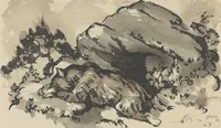 Picture 69 of 106 from Quelques fables (1927), leaf 145