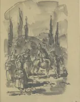 Picture 76 of 106 from Quelques fables (1927), leaf 162