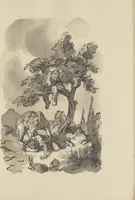 Picture 90 of 106 from Quelques fables (1927), leaf 186