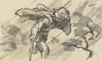 Picture 105 of 106 from Quelques fables (1927), leaf 212