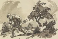 Picture 14 of 106 from Quelques fables (1927), leaf 58