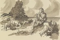 Picture 19 of 106 from Quelques fables (1927), leaf 64