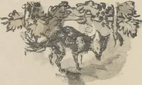 Picture 32 of 106 from Quelques fables (1927), leaf 85