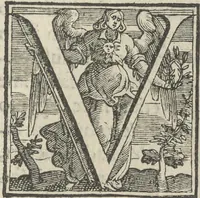An illustration from Illvstrivm anachoretarvm elogia, siue Religiosi viri mvsaevm (1625)