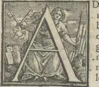 An illustration from Illvstrivm anachoretarvm elogia, siue Religiosi viri mvsaevm (1625)
