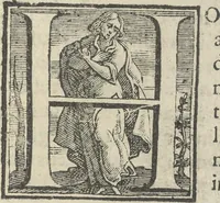 An illustration from Illvstrivm anachoretarvm elogia, siue Religiosi viri mvsaevm (1625)