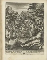 An illustration from Illvstrivm anachoretarvm elogia, siue Religiosi viri mvsaevm (1625)